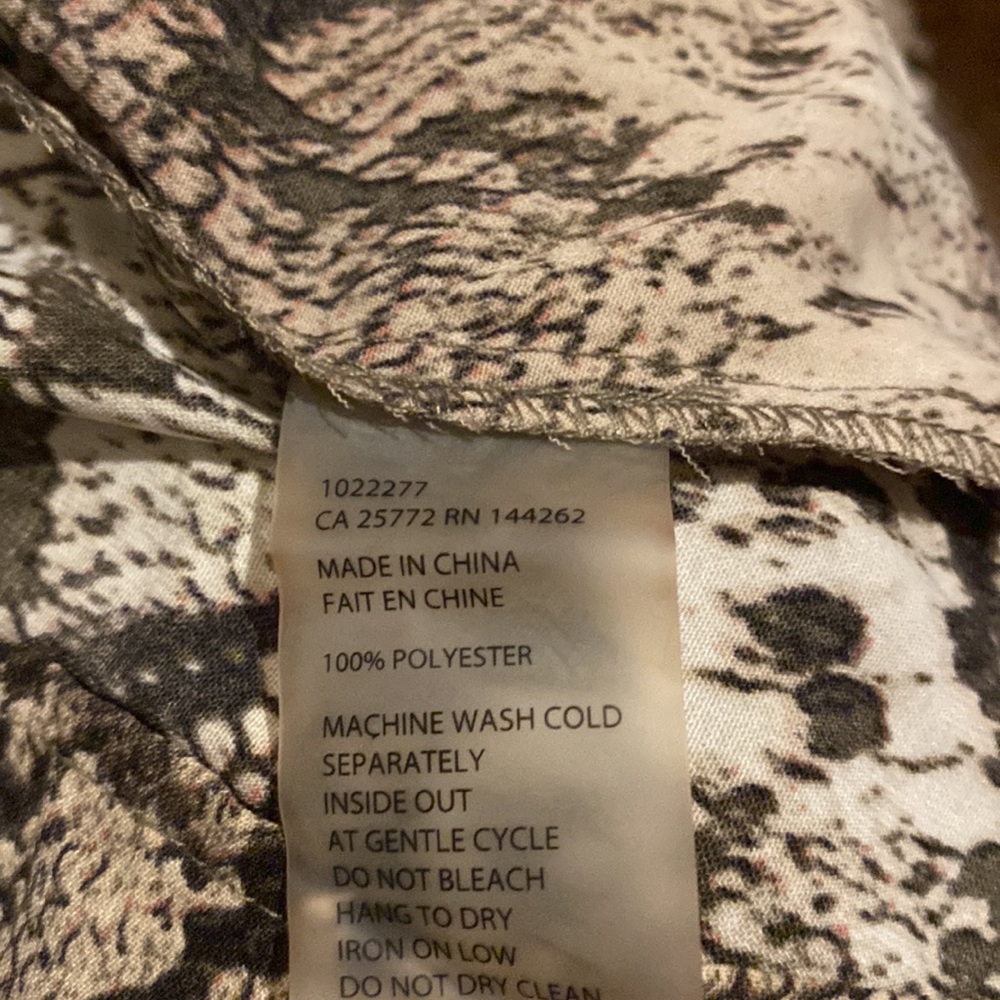 Dex Clothing Snake Print Dress - Picture 11 of 11